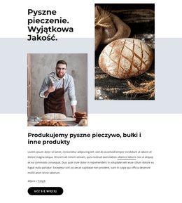 Premium Motyw WordPress Dla Pieczywo, Ciastka, Ciasta