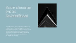 Boostez Votre Marque Avec Nous - Modèle Professionnel Personnalisable D'Une Page