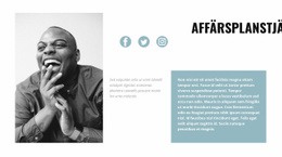 Utarbeta En Affärsplan - HTML-Webbsidesmall