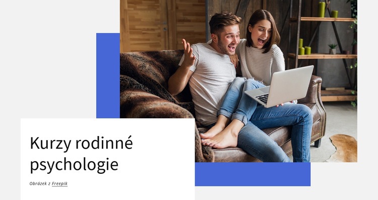 Kurzy rodinné psychologie Šablona CSS