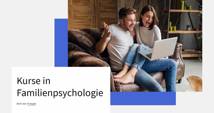 Kurse in Familienpsychologie Landing Page