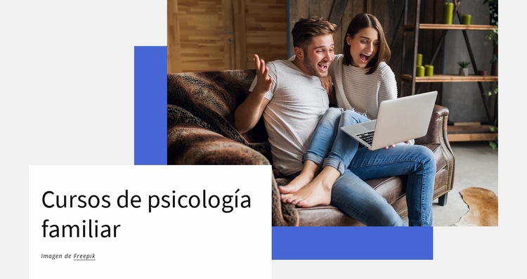 Cursos de psicología familiar Plantillas de creación de sitios web