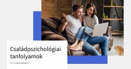 Családi Pszichológiai Tanfolyamok - HTML Sablon Kód