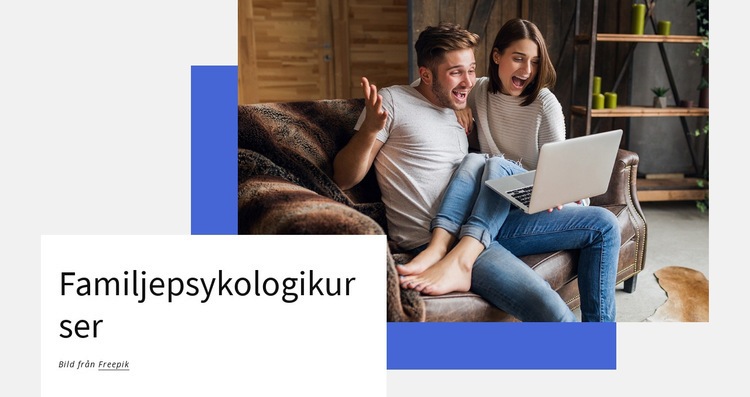 Familjepsykologikurser WordPress -tema