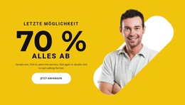 Beeilen Sie Sich, Um Eine Bestellung Aufzugeben – Fertiges Website-Design