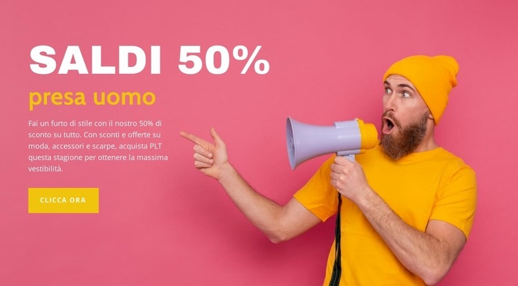 Presa uomo Progettazione di siti web