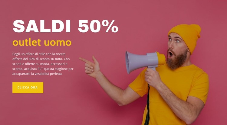 Presa uomo Modello CSS