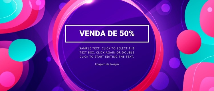 Grande venda de feriados Template CSS