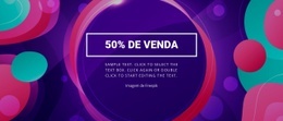 Grande Venda De Feriados - Modelo HTML5 Personalizado