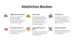 Handgemachte Brote Und Backwaren – E-Commerce-Funktion Anzeigen
