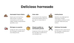 Panes Artesanales Y Productos Horneados Plantilla De Sitio Web CSS Gratuita