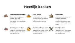 Handgemaakte Broden En Gebakken Producten