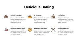 Handmade Breads And Baked Products - Professional WordPress Theme