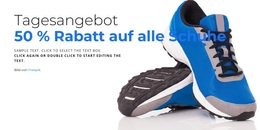 Verkauf Von Schuhen – Kreatives, Vielseitiges WordPress-Theme