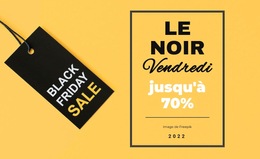 Un Code Épuré Époustouflant Pour Sortie Du Vendredi Noir