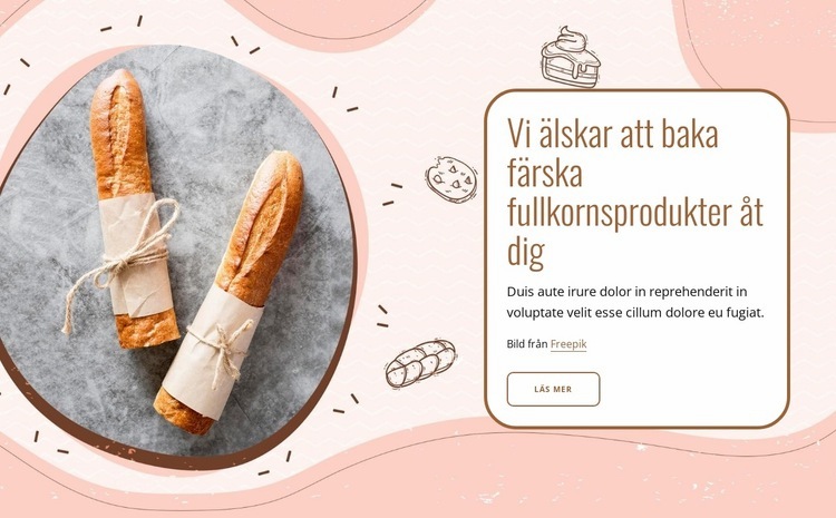 Bakas färskt dagligen WordPress -tema