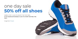 Shoes Sale - Customizable Template