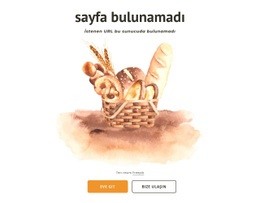 Fırın 404 Sayfa - Ücretsiz Web Sitesi Tasarımı