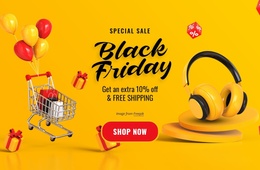 Special Sale With Shopping Cart - Premium Template