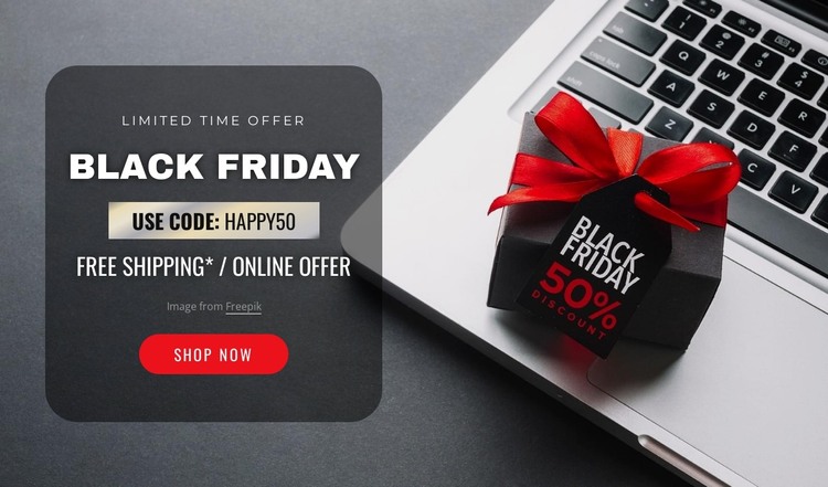 Limited offer HTML Template