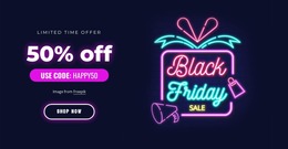 Super Sale 50% Off - Online HTML Page Builder