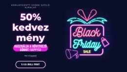 Webdesign Szuper Akció 50% Kedvezménnyel Számára