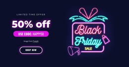 Super Sale 50% Off HTML5 Template