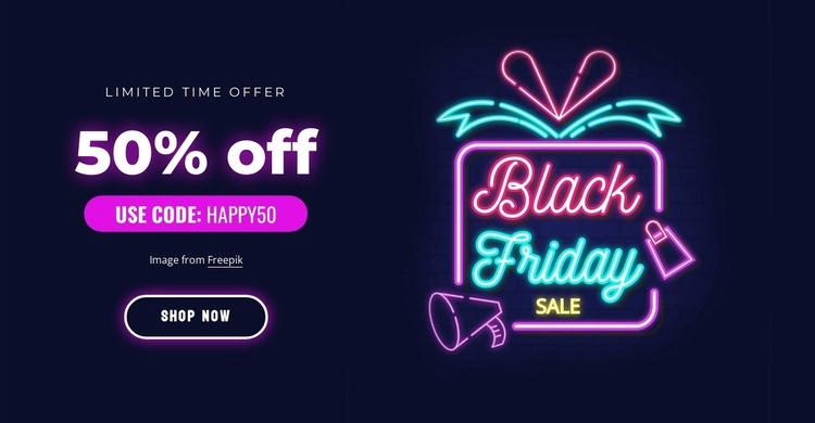 Super sale 50% off Squarespace Template Alternative