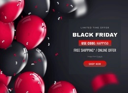 Black Friday In Realistic Style Video Assets