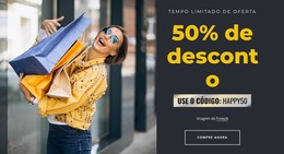 Oferta Por Tempo Limitado Com Código - Modelo De Página HTML