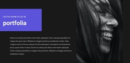 Zdarma HTML Pro Portfolio Umělce