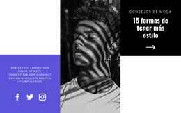 Pasos Para La Profesión De Estilista. - Página De Destino Gratuita, Plantilla HTML5