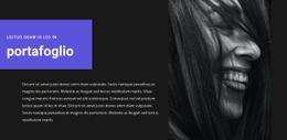 Portfolio Dell'Artista - HTML Builder Drag And Drop