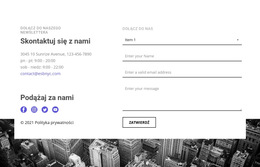 Kontakty Naszej Firmy Szablon CSS
