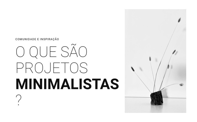 Decoração exclusiva para casa Modelos de construtor de sites