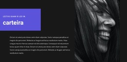 Modelo Web Responsivo Para Portfólio Do Artista