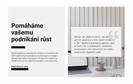 HTML Stránka Pro Jak Rozvíjet Úspěšné Podnikání