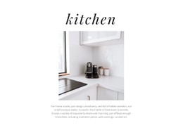 Kitchen Design Full Width Template