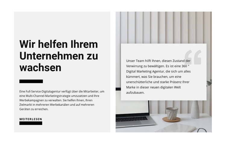 Wie man ein erfolgreiches Geschäft aufbaut Landing Page