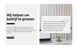 HTML-Pagina Voor Hoe U Een Succesvol Bedrijf Kunt Ontwikkelen