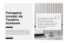 Strona HTML Dla Jak Rozwinąć Udany Biznes