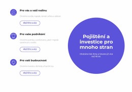 Responzivní Webová Šablona Pro Investice Do Budoucnosti