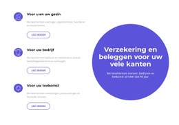 Responsieve Websjabloon Voor Investeren In De Toekomst