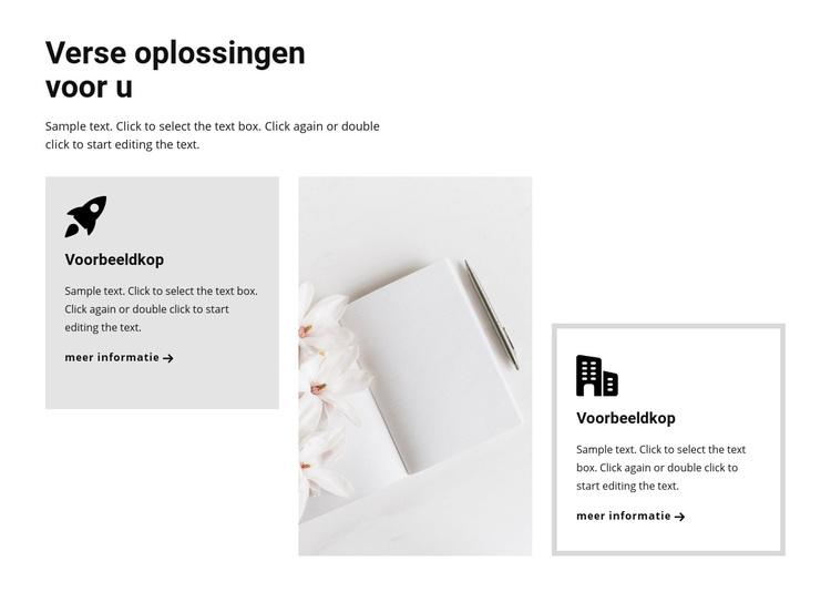 Nieuwe trends in het bedrijfsleven WordPress-thema