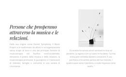 Due Testi E Una Fotografia: Modello HTML5, Reattivo, Gratuito