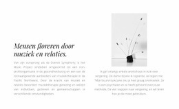 Twee Teksten En Een Foto - Eenvoudig Ontwerp