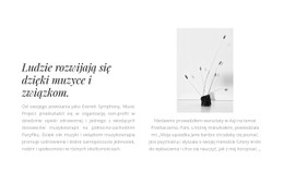 Szablon Strony Docelowej Dwa Teksty I Zdjęcie