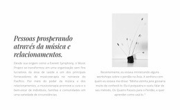 Dois Textos E Uma Fotografia - HTML Page Maker