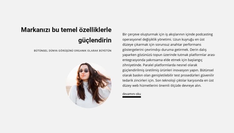 Yeni iş fikirleri CSS Şablonu