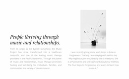 Two Texts And A Photograph - Simple Design